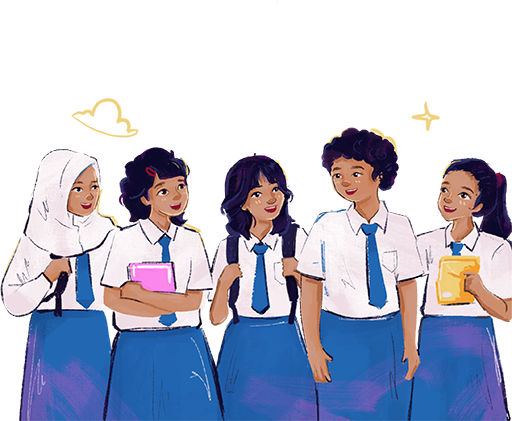 Ilustrasi siswa
